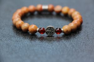 Baltic Amber Tree of Life Bracelet