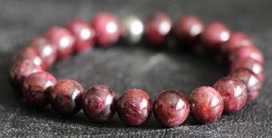 Garnet Stretch Bracelet