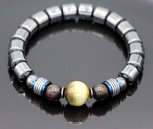 Hematite stretch bracelet